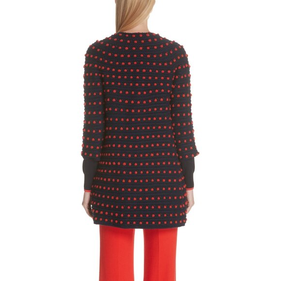 ⭐ NWT Lela Rose Crochet Dot Cardigan Sweater XS Collection ($2490) - Picture 5 of 7